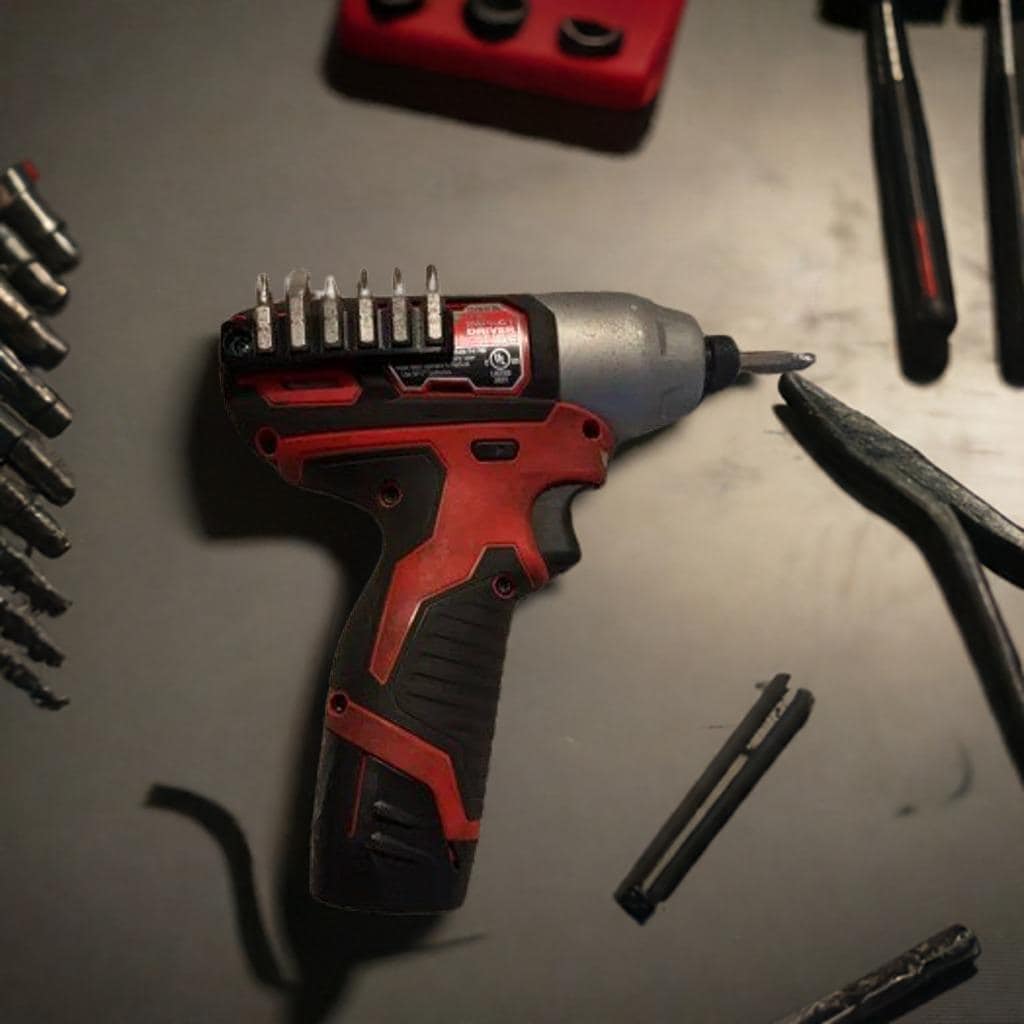 Milwaukee M12 Impact Bit Holder | Drill Bit Organizer | 3453-20 Impact Driver Accessory | Tool Storage | Workshop Organization - BatCountryCraftsUSA