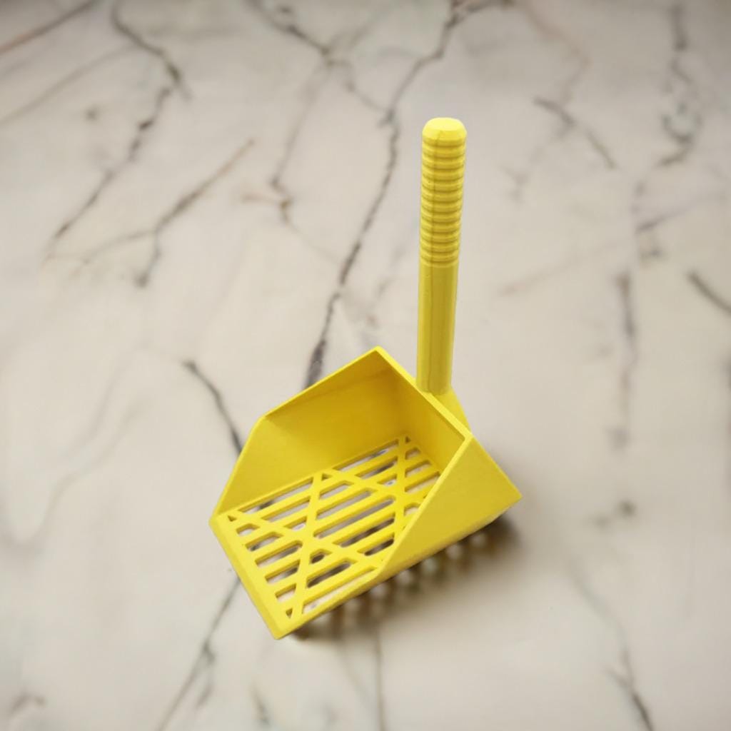 Ergonomic Cat Litter Scoop | Pet Waste Cleaner | Kitty Litter Sifter | No Supports Design | Cat Owner Gift | Litter Box Accessory - BatCountryCraftsUSA
