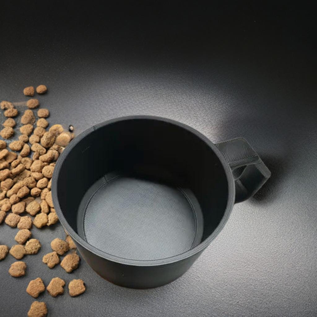 Pet Food Scoop Set | Dog Kibble Measuring Cup | Cat Food Scoop | 3 Sizes | Pet Food Measuring Cups | Dog Food Scoop Printed Pet Accessory - BatCountryCraftsUSA