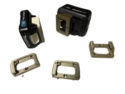Makita 12V Battery Wall Mount | Li-ion Battery Holder | Tool Organization | Workshop Storage | Cordless Tool Accessory | Garage Tool Rack - BatCountryCraftsUSA