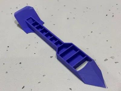 Sealant Grout Filler Scraper | Silicone Removal Tool | Caulk Scraper | Bathroom Tile Cleaner | DIY Home Repair Tool | Grouting Accessory - BatCountryCraftsUSA