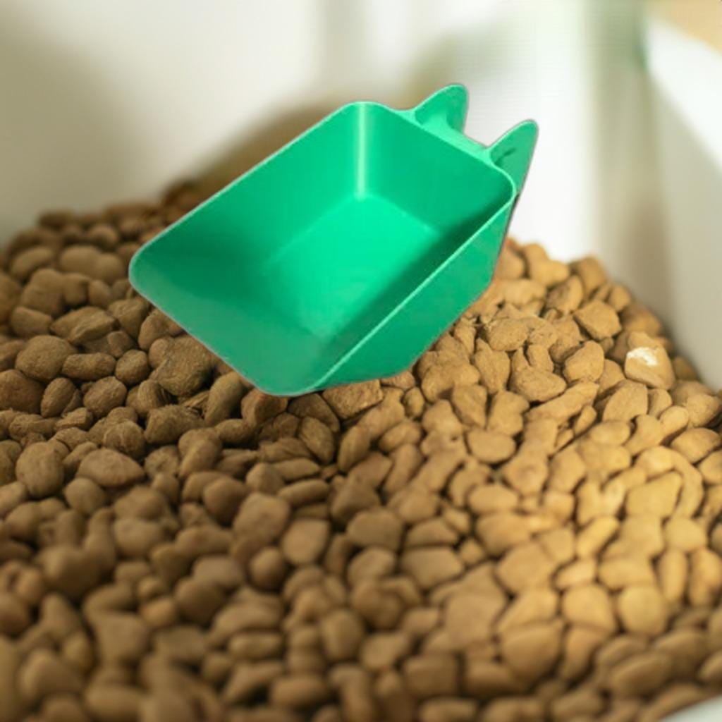 Pet Food & Cat Litter Scooper | Fresh Litter Box Scoop | Pet Food Measuring Tool | Cat Owner Accessory | Dog Food Scoop Pet Supply Organizer - BatCountryCraftsUSA