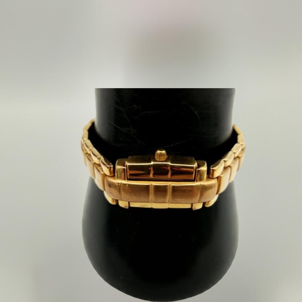 Vintage Waltham Hidden Dial Watch | Sliding Secret Face | Gold Bracelet | 1980s Women's Jewelry | Unique Gift | Retro Timepiece - BatCountryCraftsUSA