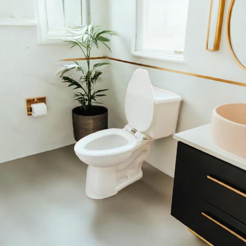 Golden Toilet Miniature | Dollhouse Bathroom Accessory | Novelty Desk Toy | Funny Bathroom Decor | Mini Toilet Model | Office Gag Gift - BatCountryCraftsUSA