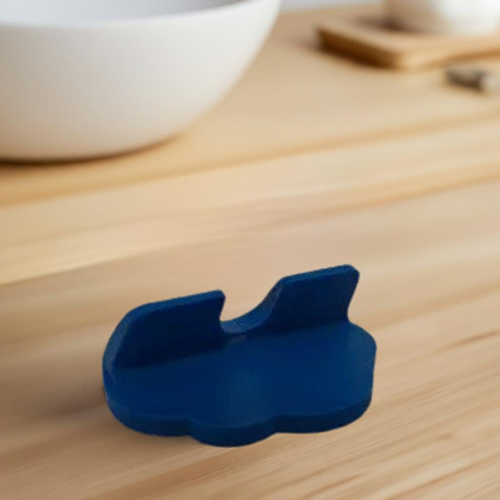 Wall Mount Razor Holder | Bathroom Shaving Organizer | Double Razor Stand | 3D Printed Shower Accessory - BatCountryCraftsUSA