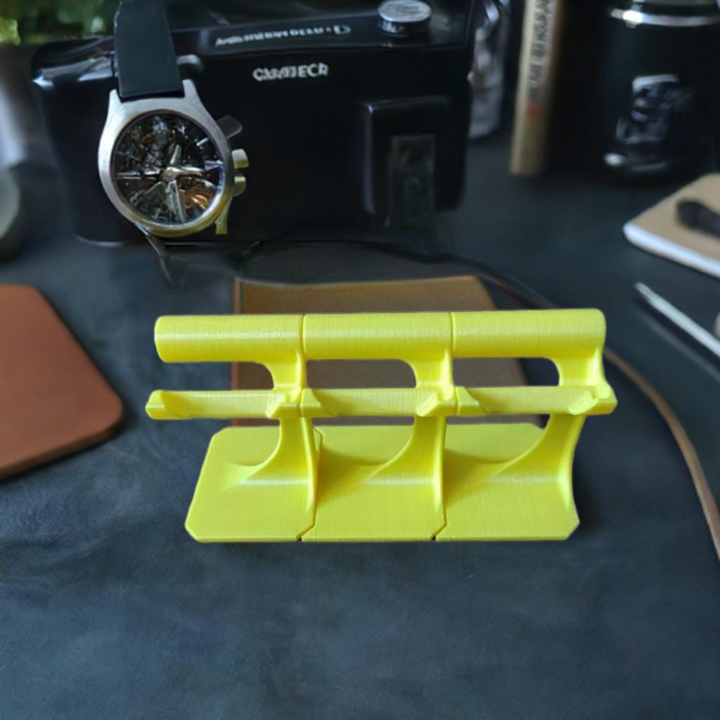 Modular Watch Stand for Collections | Interlocking Display Rack for Multiple Watches | Stackable Watch Holder for Desk or Dresser - BatCountryCraftsUSA