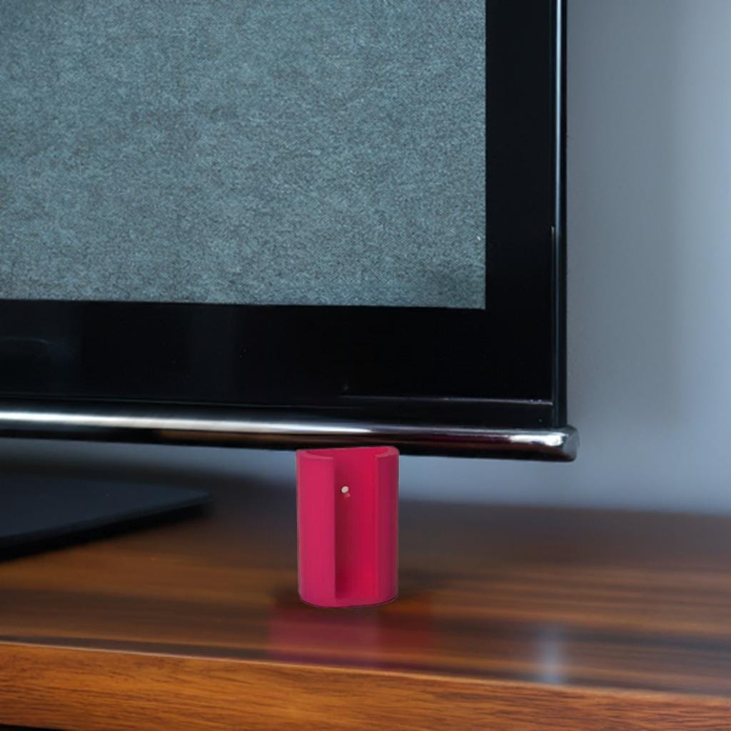 Streaming TV Remote Holder | Wall Mount Media Box Controller Stand | Universal Remote Organizer | Smart TV Accessory Dock - BatCountryCraftsUSA