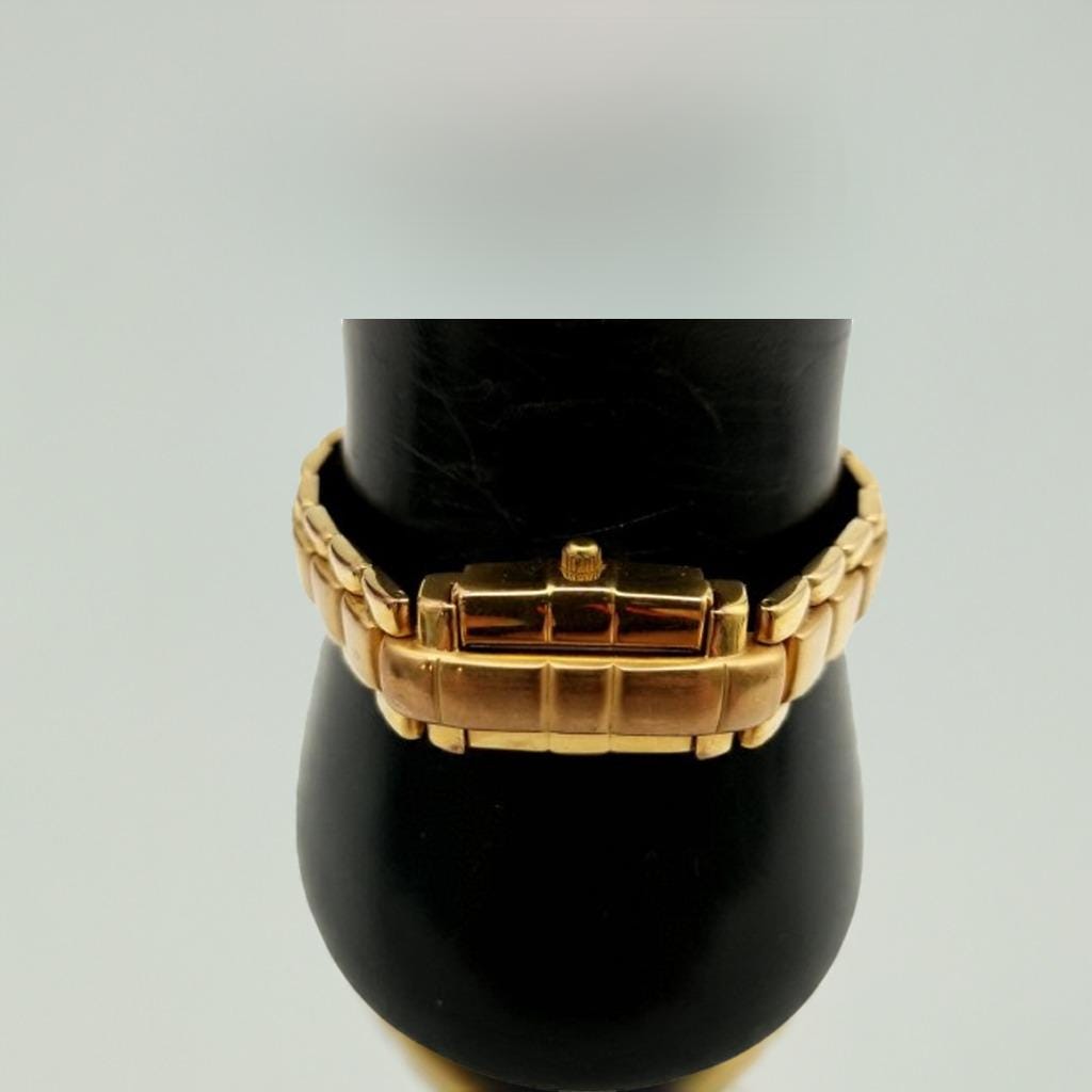 Vintage Waltham Hidden Dial Watch | Sliding Secret Face | Gold Bracelet | 1980s Women's Jewelry | Unique Gift | Retro Timepiece - BatCountryCraftsUSA