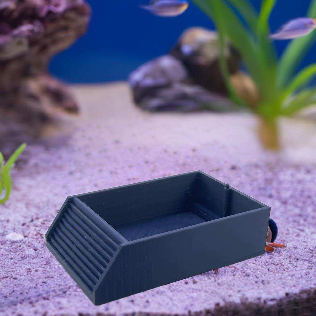 Hermit Crab Pool with Bubbler Attachment | Oxygenated Water Dish | Crabitat Aqua Filter | Pet Aerator Bath - BatCountryCraftsUSA