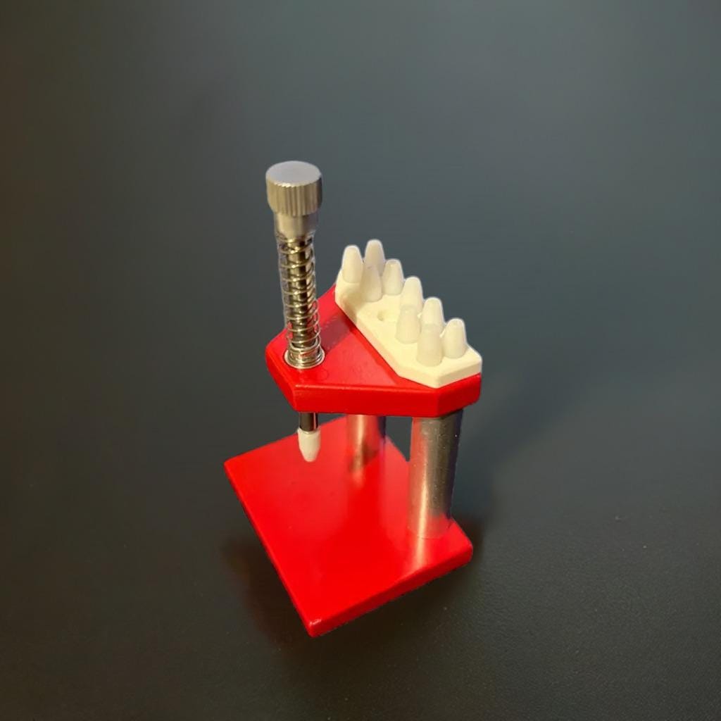 Watch Hand Presser Tip Organizer | Storage Stand for Extra Tips | Bench Holder for Watch Repair Hand Setting Press Tools - BatCountryCraftsUSA