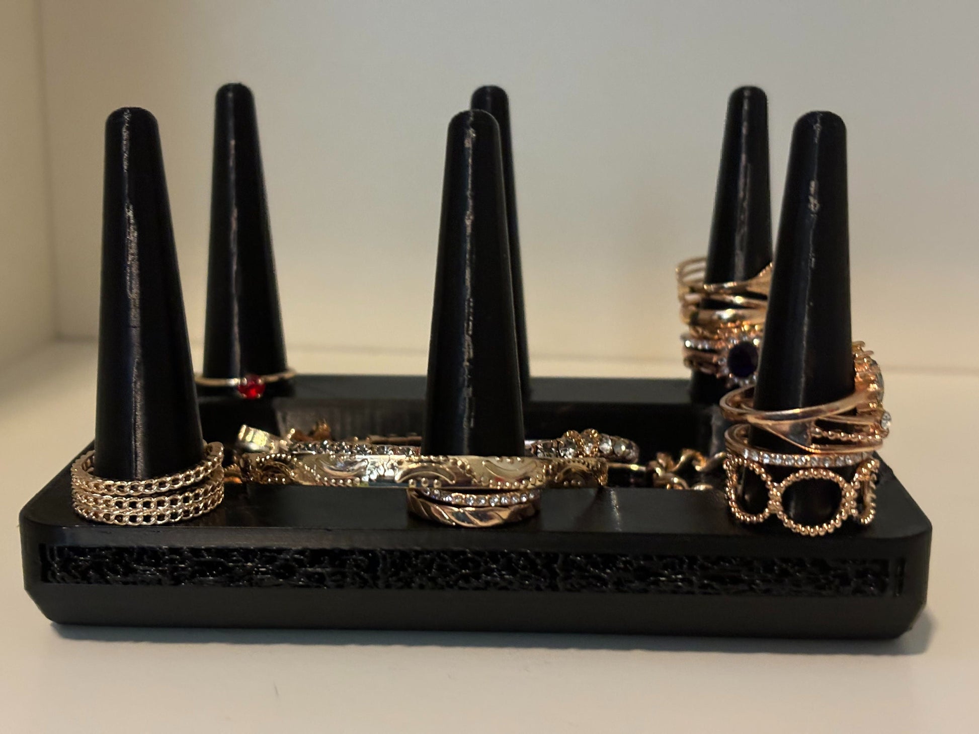 Gothic Jewelry Organizer | Ring Holder, Earring Display, Unique Gift, Vanity Organizer - BatCountryCraftsUSA