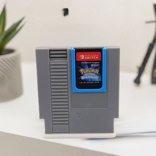 NES Styled Nintendo Switch Cartridge Holder - Retro-Inspired Game Storage