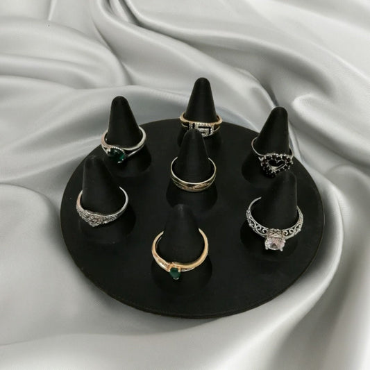 Ring Holder Plate - Elegant Jewelry Organizer for Rings and Small Accessories