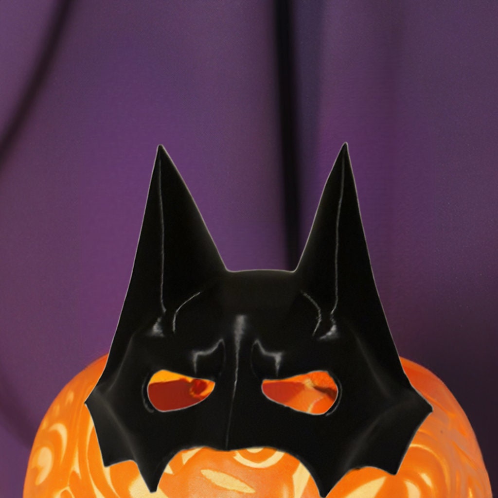 Gotham Bat Cat Mask: Ultimate Pet Costume for Halloween | Superhero Cat Mask for Cosplay & Dress-up - BatCountryCraftsUSA