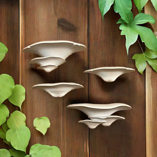 Mushroom Shelves - Cute & Functional Wall Decor with Easy Installation (with screws)