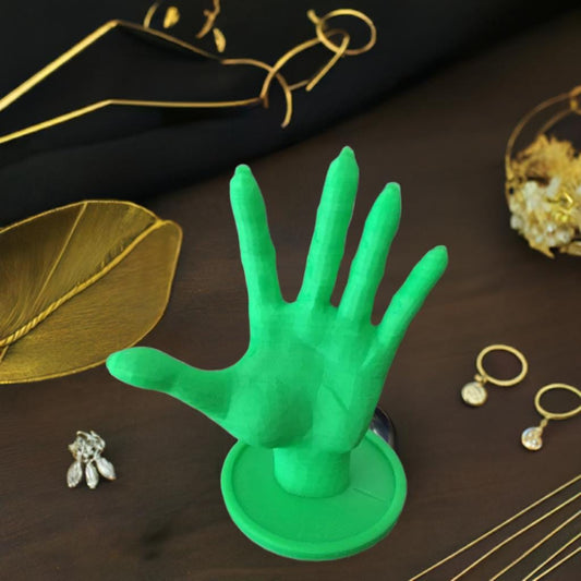 Jewelry Hand Holder -- Unique Ring, Bracelet & Watch Display Stand – Elegant Gift and Organizer - BatCountryCraftsUSA