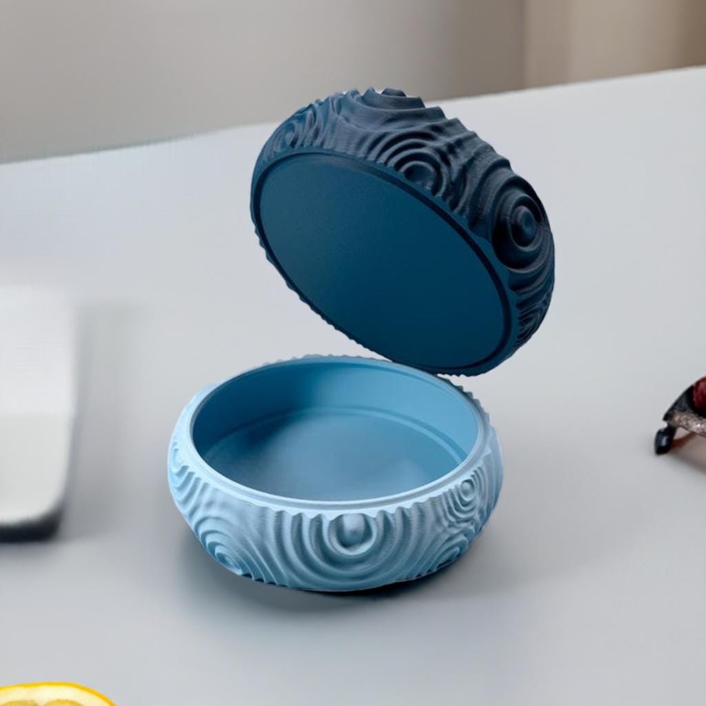 Waterdrop Stackable Storage Bowls | Modern Catch-All Tray Set | Decorative Desk Organizer | Nesting Bowls 3 Sizes - BatCountryCraftsUSA