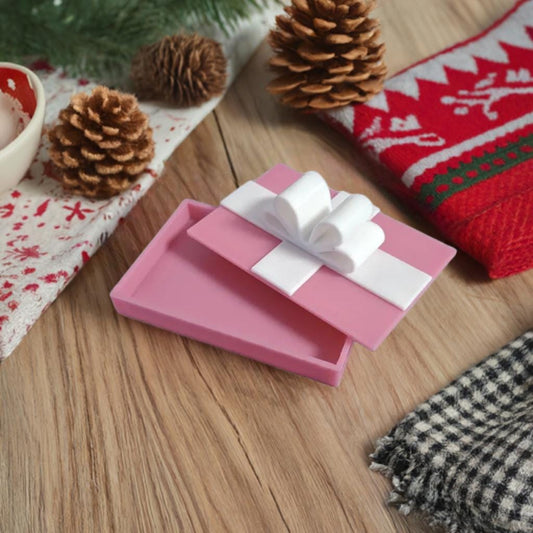 Gift Card Surprise Box - Holiday Money/Card Holder - Special Present Reveal Design Ribbon Gift Box Birthday Christmas Card Presentation - BatCountryCraftsUSA