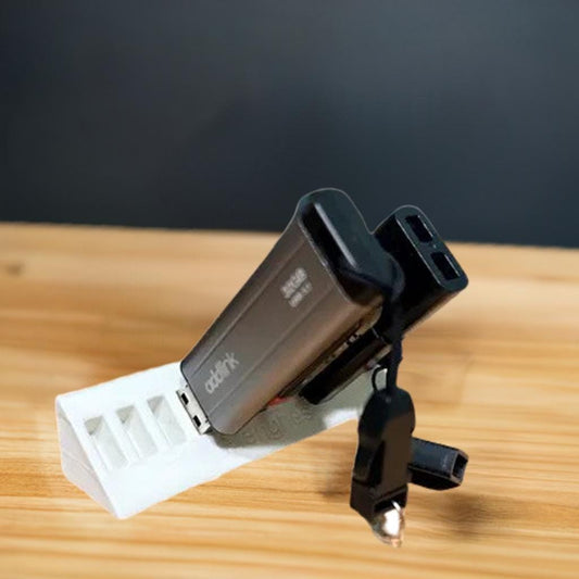 USB Flash Drive Storage Stand | Desktop Cable Organizer | Multi-Port USB Holder | Tech Desk Management | Office Hub - BatCountryCraftsUSA