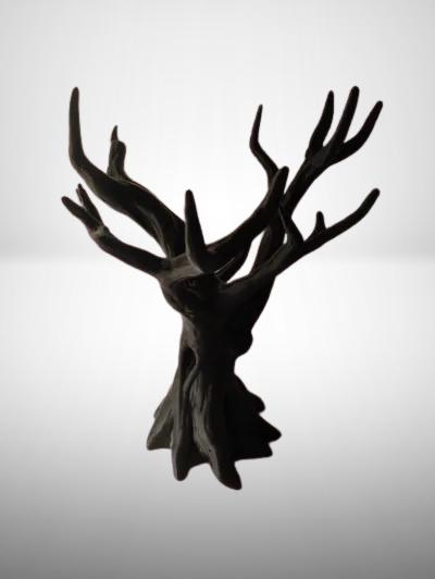 Dead Tree Miniature | D&D Terrain | Wargaming Scenery | HO Scale Landscape | Aquarium Tree Decoration | Haunted Forest - BatCountryCraftsUSA