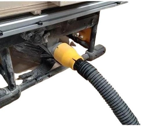 DeWALT DWE7485 Table Saw Dust Collection Adapter | Shop Vac Dust Port | Sawdust Control | Dust Extraction System | Workshop Cleanup - BatCountryCraftsUSA
