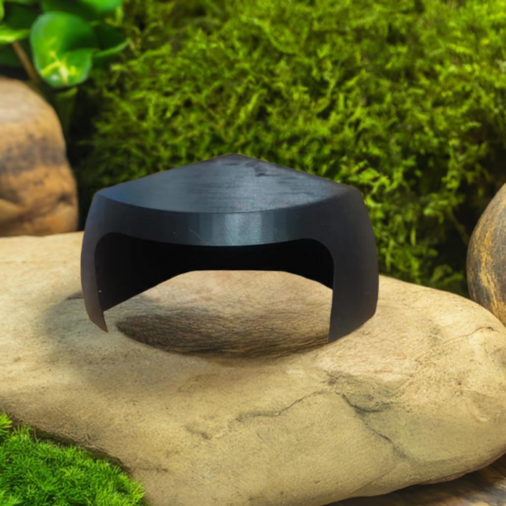 Terrarium Hide Cave | Reptile & Amphibian Shelter | Frog Hideout | Pet Habitat Decor | 200mm Animal Den - BatCountryCraftsUSA