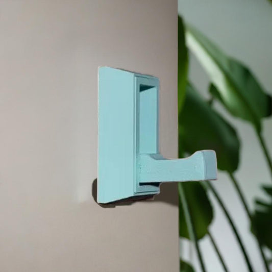 Foldable Wall Hook | Space-Saving Storage Solution | Collapsible Hook | Minimalist Wall Mount | Hidden Wall Hanger - BatCountryCraftsUSA