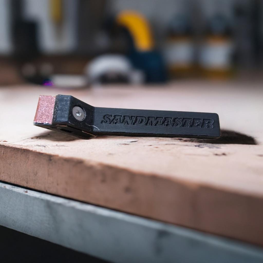Small Sandpaper Block Holder | Detail Sanding Tool | Precision Sanding Block | Workshop Hand Tool | DIY Sanding Grip - BatCountryCraftsUSA