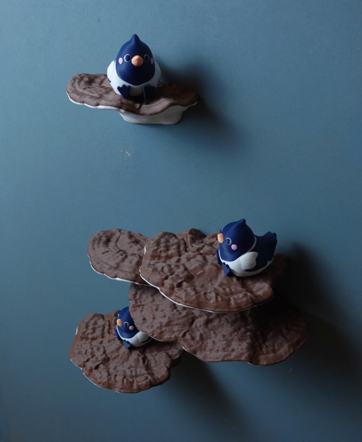 Ganoderma Applanatum Mushroom Wall Shelf | Realistic Shelf Fungus Floating Shelf | Botanical Woodland Wall Decor | Nature Inspired Plant - BatCountryCraftsUSA