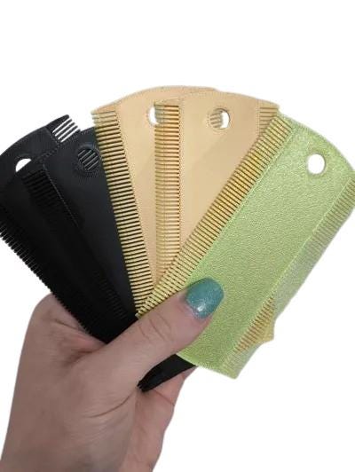 Double Flea Comb for Cats | Pet Grooming Tool | Cat Fur Brush | Flea Removal Comb | Pet Care Accessory | Cat Hair Detangler Deshedding Tool - BatCountryCraftsUSA