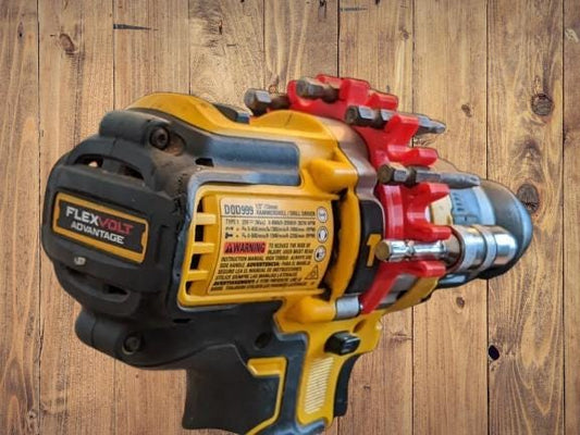 DeWalt Bit Clip | DCD999 Drill Bit Holder | Tool Accessory | Drill Driver Attachment | DeWalt Drill Accessory | Bit Organizer Workshop Tool - BatCountryCraftsUSA