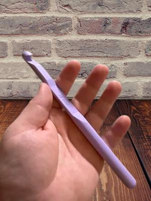 12mm Crochet Hook | Large Size Crochet Tool | Jumbo Yarn Hook | Chunky Blanket Crochet Hook | Thick Yarn Projects | Ergonomic Craft Tool - BatCountryCraftsUSA