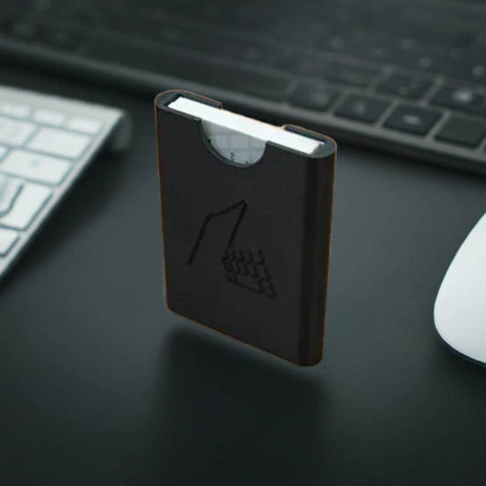 Sleek Minimalist Card Holder | Business Credit Card Wallet | Multiple Size Options for EU and US Cards | Customizable Design - BatCountryCraftsUSA