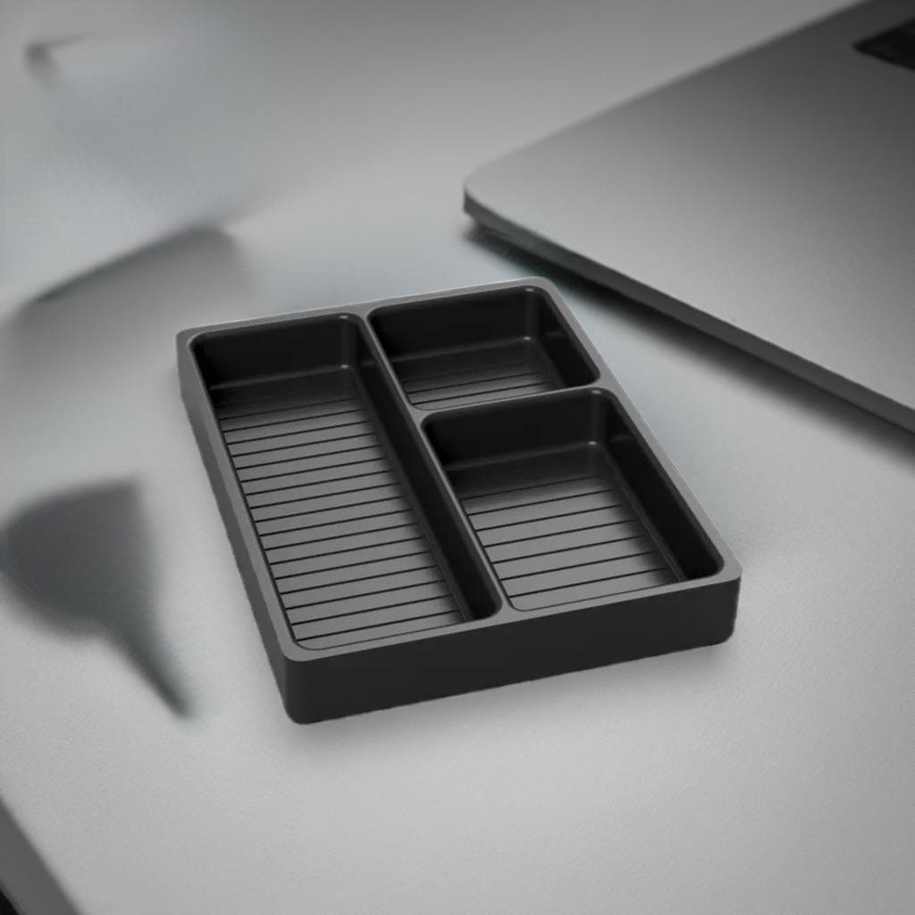 Modern Key and Sunglasses Tray | Entryway Organizer | Desktop Catchall | Minimalist Storage Solution | EDC Valet Tray - BatCountryCraftsUSA