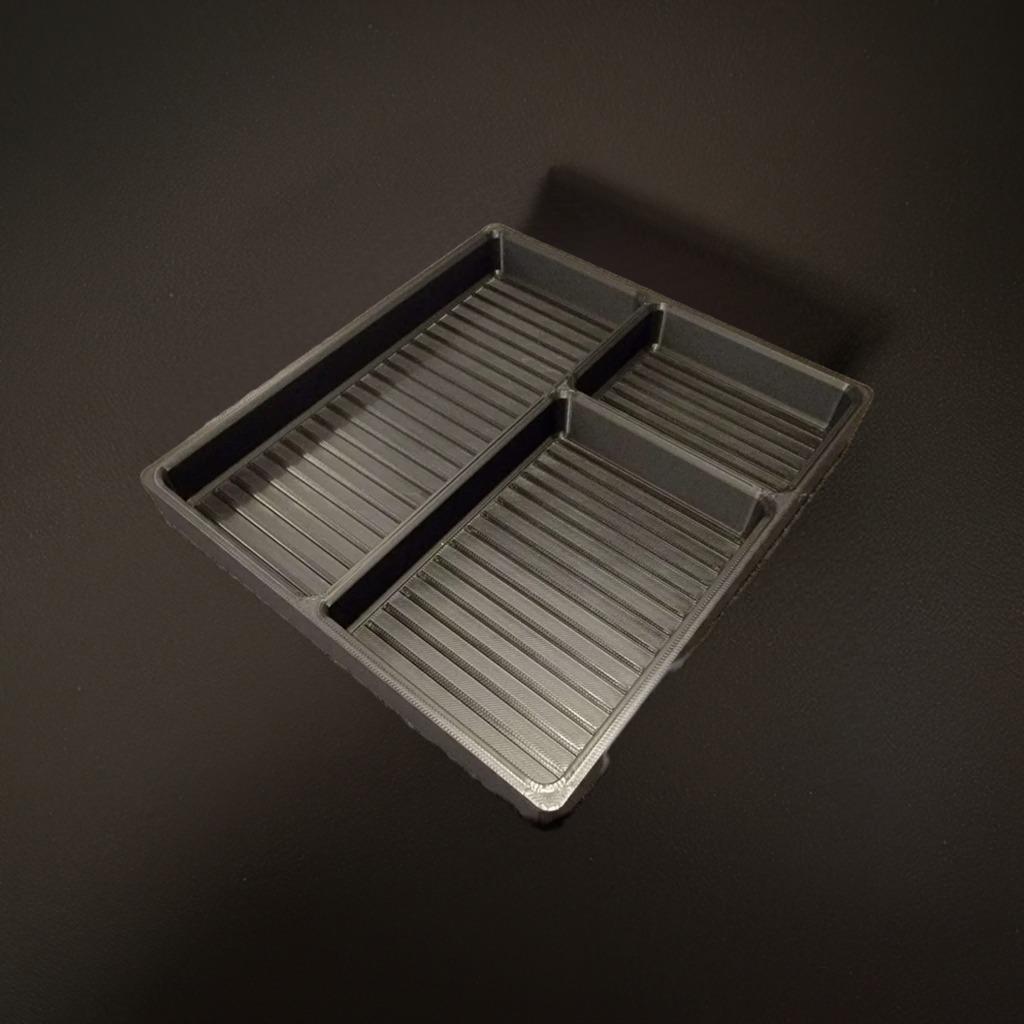Modern Key and Sunglasses Tray | Entryway Organizer | Desktop Catchall | Minimalist Storage Solution | EDC Valet Tray - BatCountryCraftsUSA