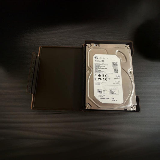 3.5-inch Hard Drive Storage Case | HDD Protective Enclosure | Data Storage Protection | Computer Hardware Organizer | Tech Accessory - BatCountryCraftsUSA