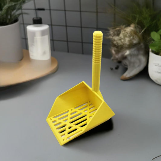 Ergonomic Cat Litter Scoop | Pet Waste Cleaner | Kitty Litter Sifter | No Supports Design | Cat Owner Gift | Litter Box Accessory - BatCountryCraftsUSA