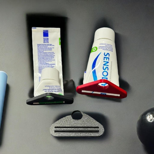 Toothpaste Tube Squeezer | Bathroom Organizer | Paste Dispenser | Tube Roller | Bathroom Accessory | Toothpaste Saver | Zero Waste Tool - BatCountryCraftsUSA
