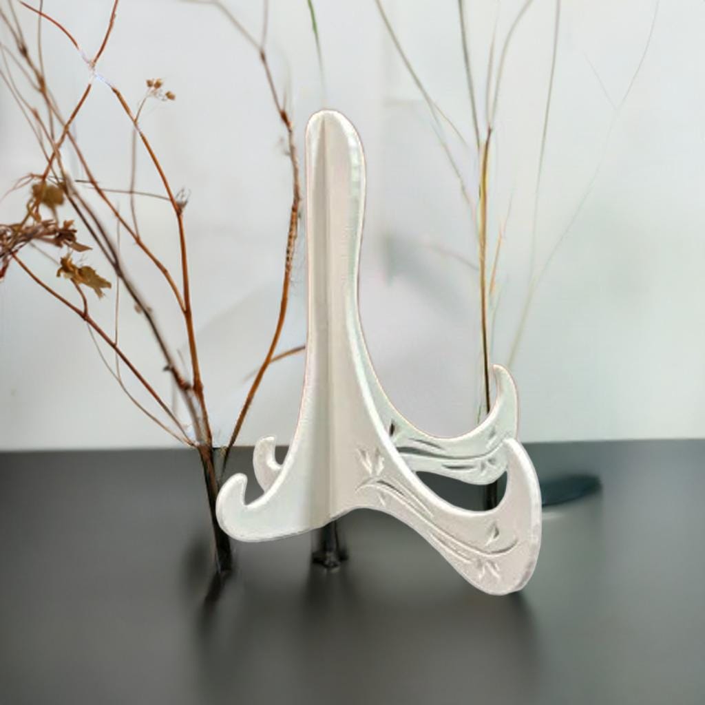 Elegant Photo Frame Stand | Art Display Easel | Decorative Picture Holder | Minimalist Art Support | Desk Decor - BatCountryCraftsUSA