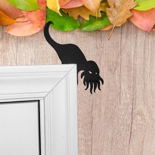 Cthulhu Tentacle Door Topper | Halloween Door Frame Decoration | Lovecraft Inspired Horror Decor | Tentacle Door Frame Art | Gothic Home - BatCountryCraftsUSA