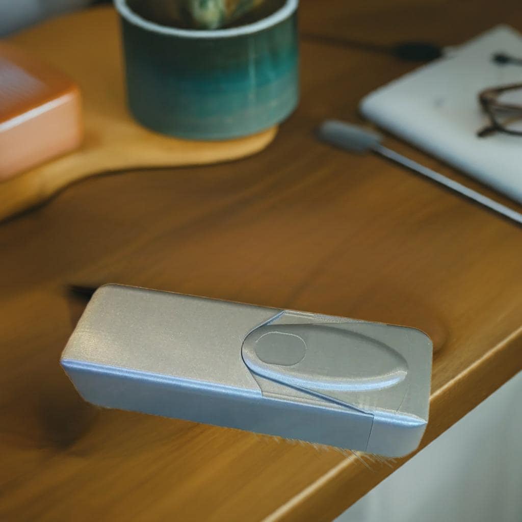 Swing-A-Way Glasses Case | Innovative Eyeglass Case | Easy Access Eyewear Storage | Unique Hinged Design | Travel Glasses Protector - BatCountryCraftsUSA